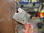 Rear of hand made bracket pre drilled for siren and truck mounting6.jpg