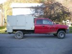 97 Dodge 3500 ext cab 4X4 utility 1.JPG
