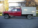 97 Dodge 3500 ext cab 4X4 utility 2.JPG