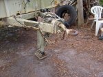 trailer landing gear swap, M105A2, 1 Dec 2012.jpg