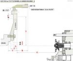 CAT 3116, w. 17.5in Flywheel & SAE#2 bellhousing, dimensions....jpg