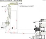 CAT 3116, w. 17.5in Flywheel & SAE#2 bellhousing, dimensions....jpg