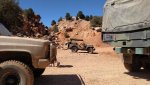 Jeep and trucks at Baldwin Mine.jpg