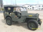 1943 USMC GPW Jeep Third Marine Division Okinawa marking.jpg