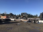 2007 Stewart & Stevenson M1084A1 with crane loaded.jpg