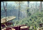 378 wrecked truck on route to Khe Sanh.jpg